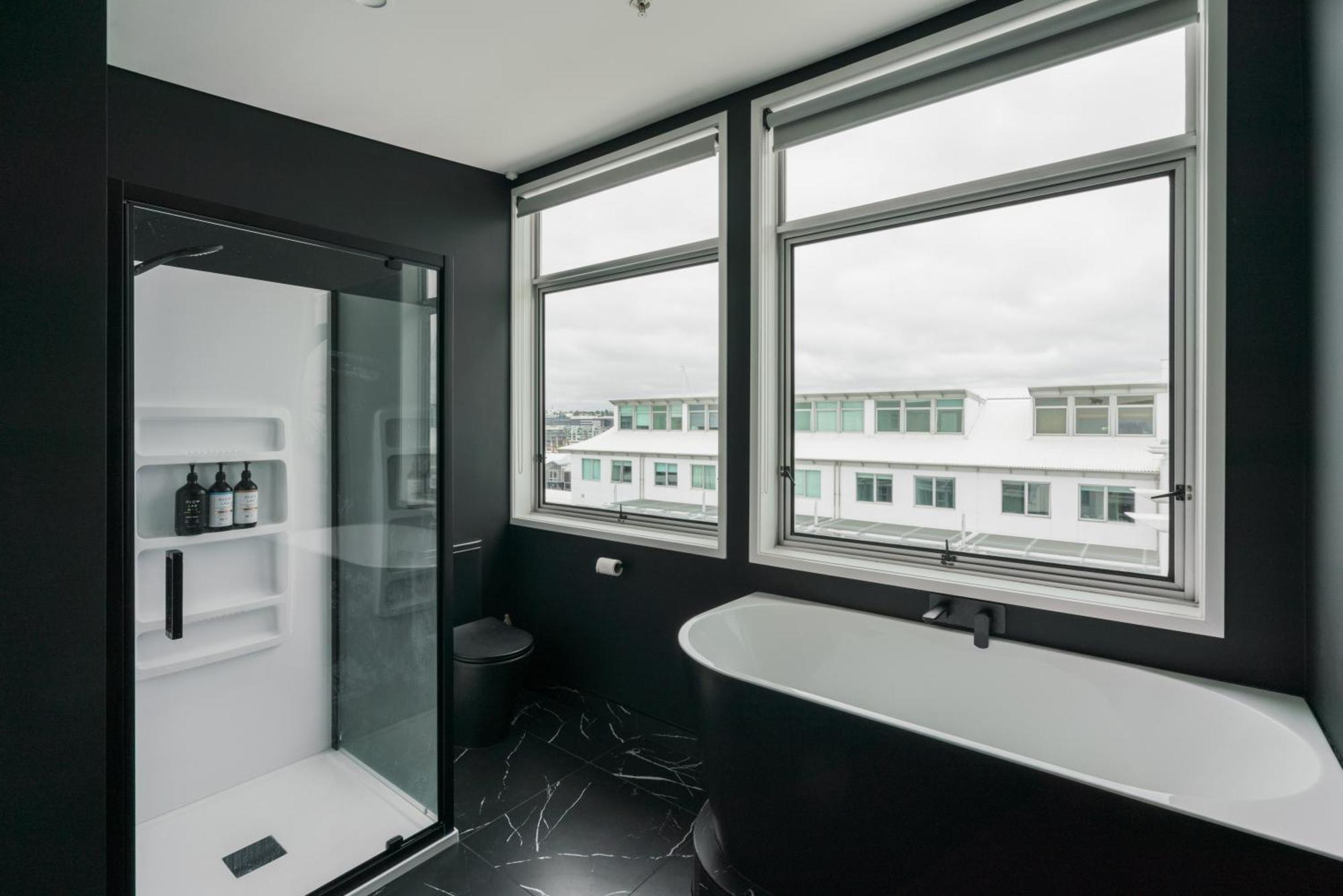 Penthouse Apartment With Stunning Harbour Views Auckland Extérieur photo
