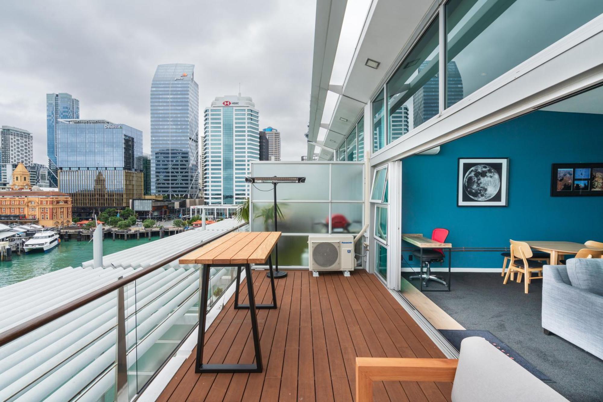 Penthouse Apartment With Stunning Harbour Views Auckland Extérieur photo