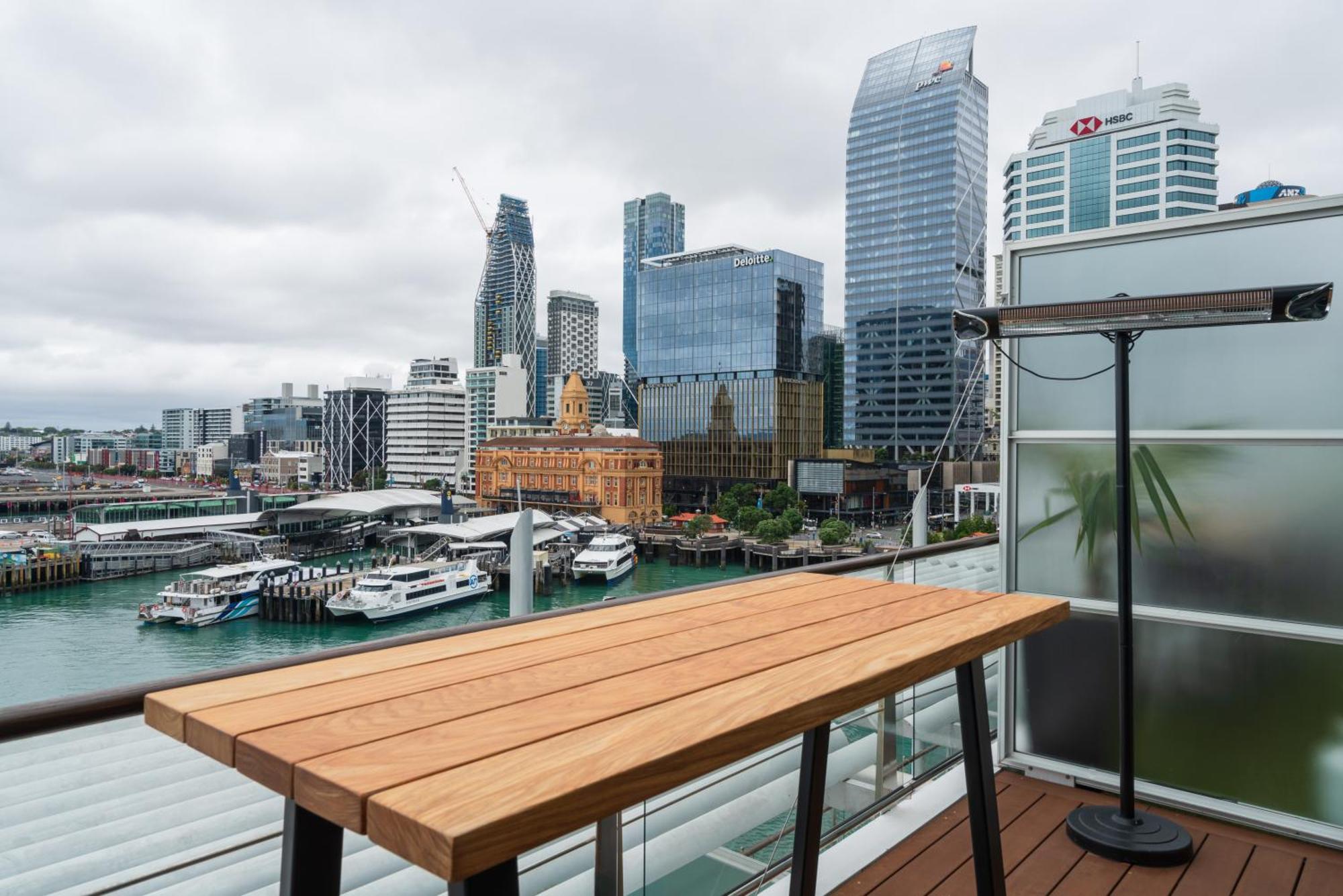 Penthouse Apartment With Stunning Harbour Views Auckland Extérieur photo